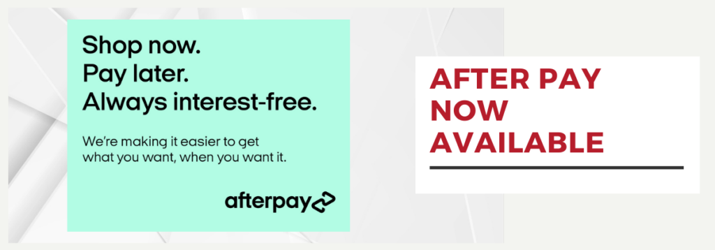 afterpay Now Available